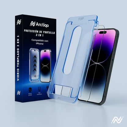 Protector de pantalla Arctiqo™ 3 en 1